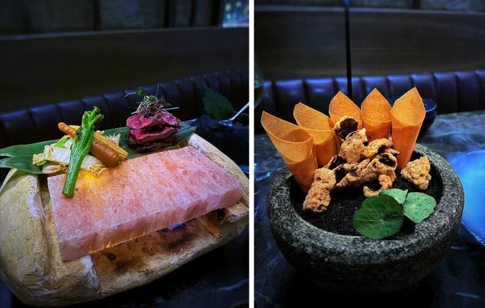 Amelia Dubai menu delivers flavour and theatre
