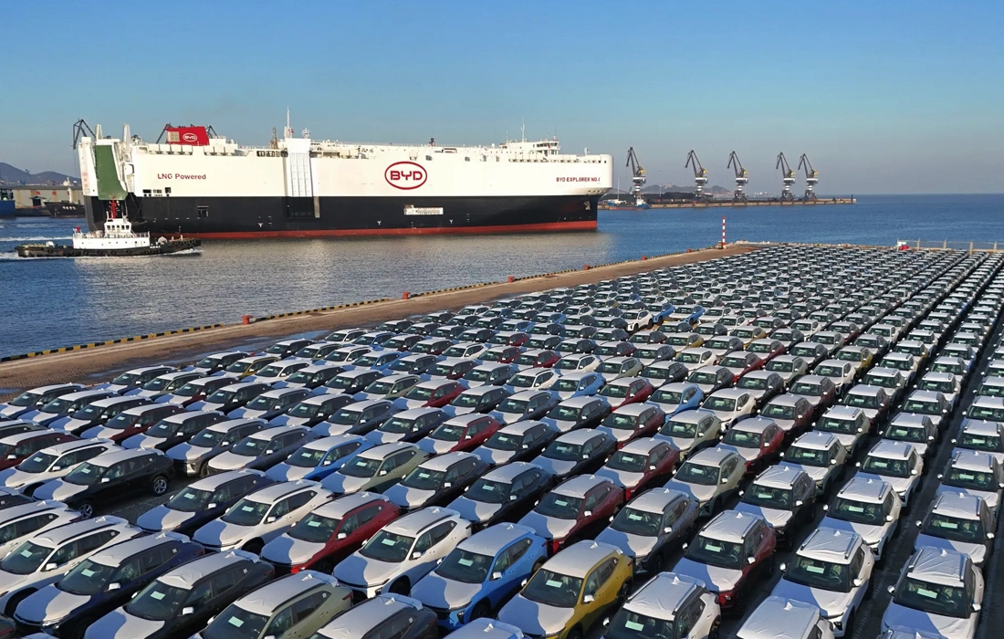 Over 6,000 BYD vehicles head to UAE in record shipment