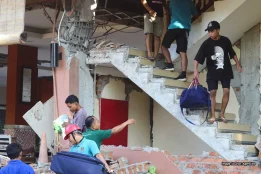 Indonesia earthquake kills at least 38 as rescuers search damaged areas