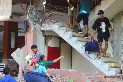 Indonesia earthquake kills at least 38 as rescuers search damaged areas