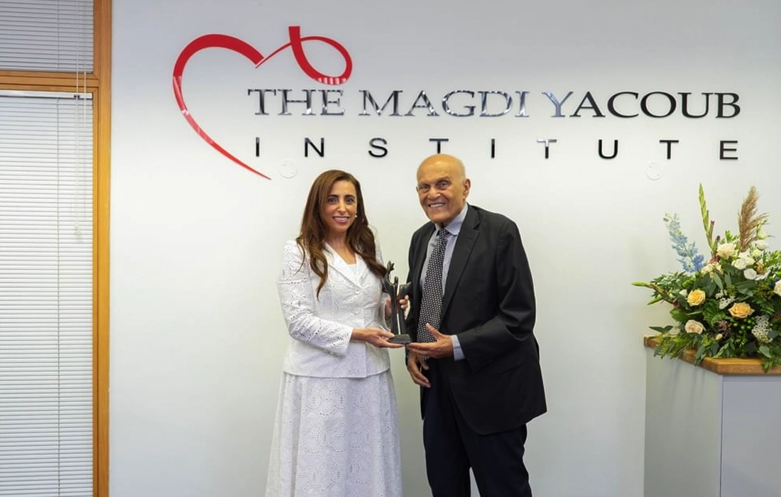 Magdi Yacoub Institute welcomes Sheikha Bodour