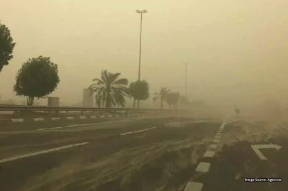 UAE anticipates 40km/h winds bringing dusty conditions