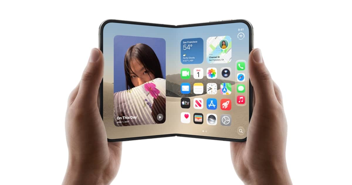Apple iPhone Duo foldable smartphone with a 7.6-inch inner display, launched in the UAE on October 23, 2026