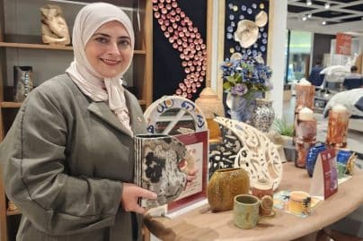 First Emirati Raku artist Huda Alrais turned cancer recovery into art