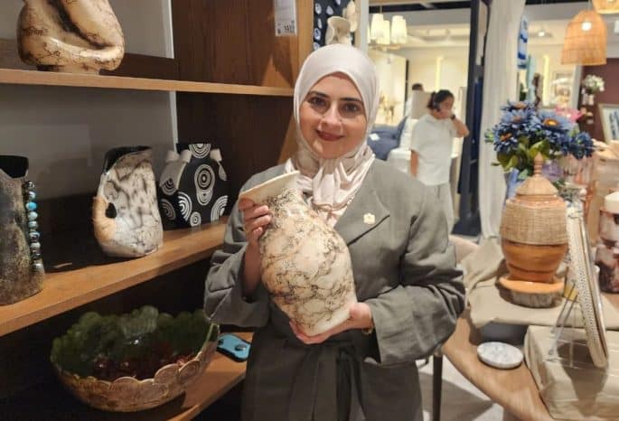 First Emirati Raku artist Huda Alrais turned cancer recovery into art