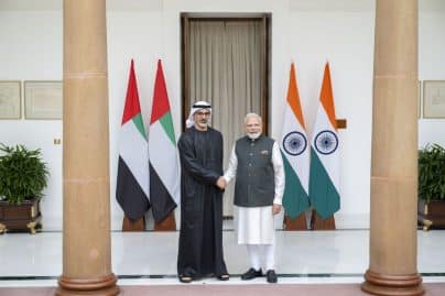 Crown Prince of Abu Dhabi, Prime Minister of India discuss enhancing bilateral relations