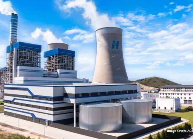 Construction site of China's Ruitan supercritical carbon dioxide and molten-salt energy storage demonstration project in Shandong.