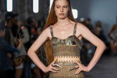 Elon Musk’s daughter takes a swipe at him & AI with malfunctioning robot in Desigual ad