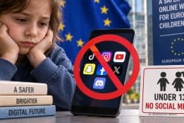 EU plans social media ban for under-13s