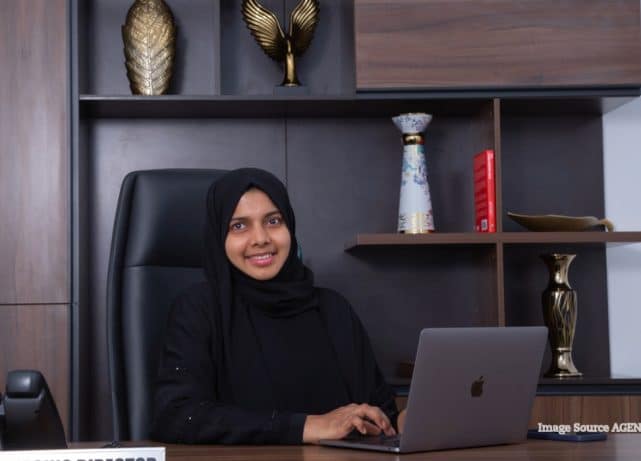 Haseena Nishad, Managing Director of World Star Holding and UAE-based entrepreneur from Kerala