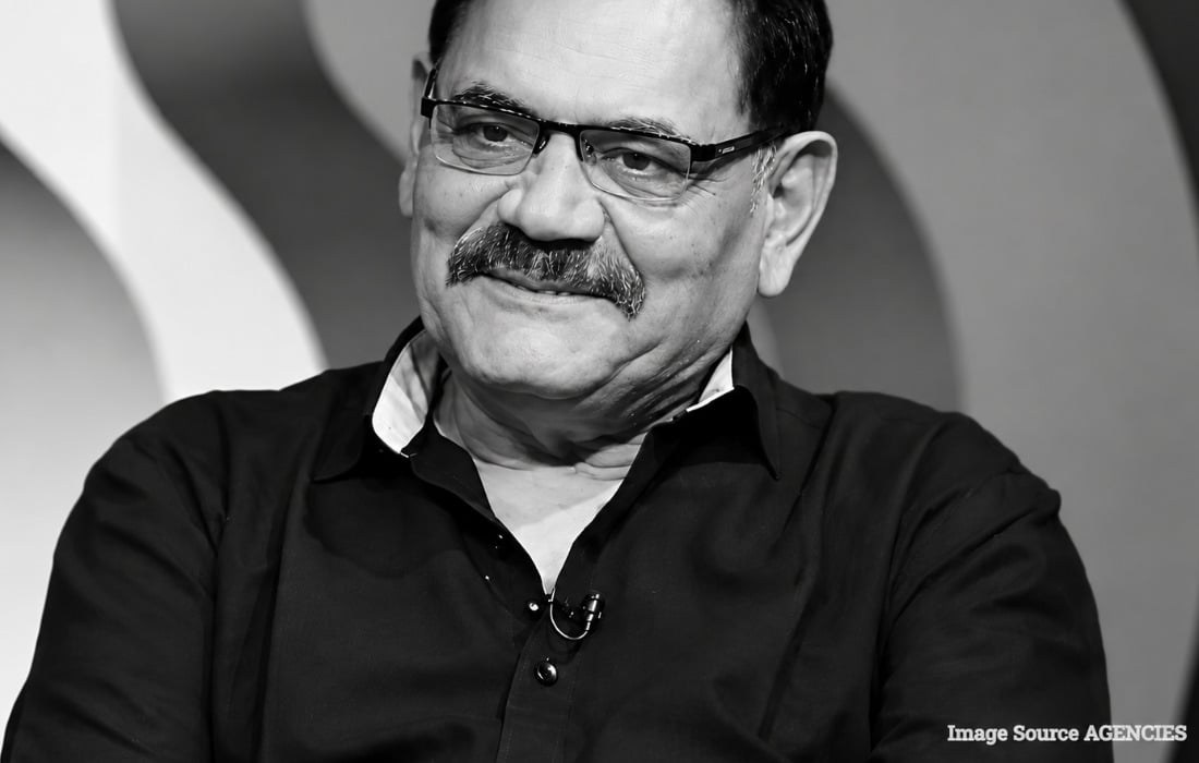 Bollywood actor Mushtaq Khan, known for Welcome and other popular Hindi films.