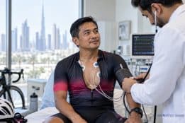 UAE cyclist’s heart attack story highlights importance of regular health checks