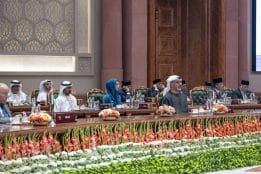 On behalf of UAE President, Crown Prince of Abu Dhabi leads UAE delegation at 18th BRICS Summit