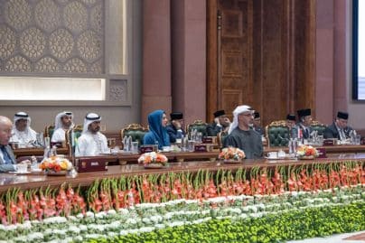 On behalf of UAE President, Crown Prince of Abu Dhabi leads UAE delegation at 18th BRICS Summit