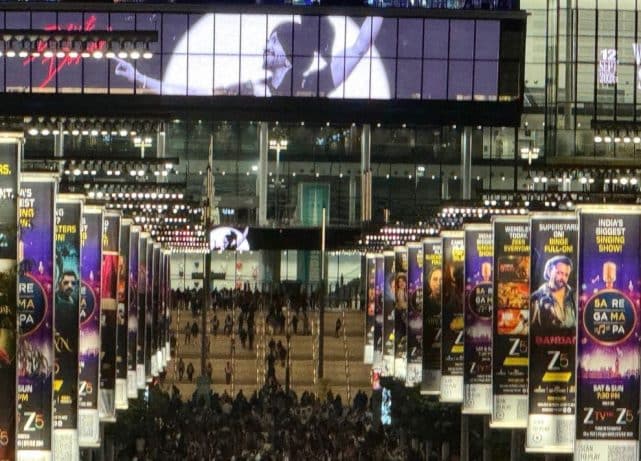 Zee Entertainment transforms Wembley walkway during Diljit Dosanjh’s landmark concert