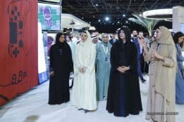 Latifa bint Mohammed tours Arab Media Summit 2026