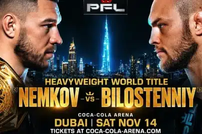 Nemkov puts PFL heavyweight world title on line in Dubai