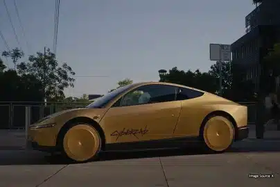 Tesla launches new driverless taxi with no steering wheel or pedals