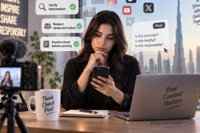 Posting in the UAE? These three rules could change what you share