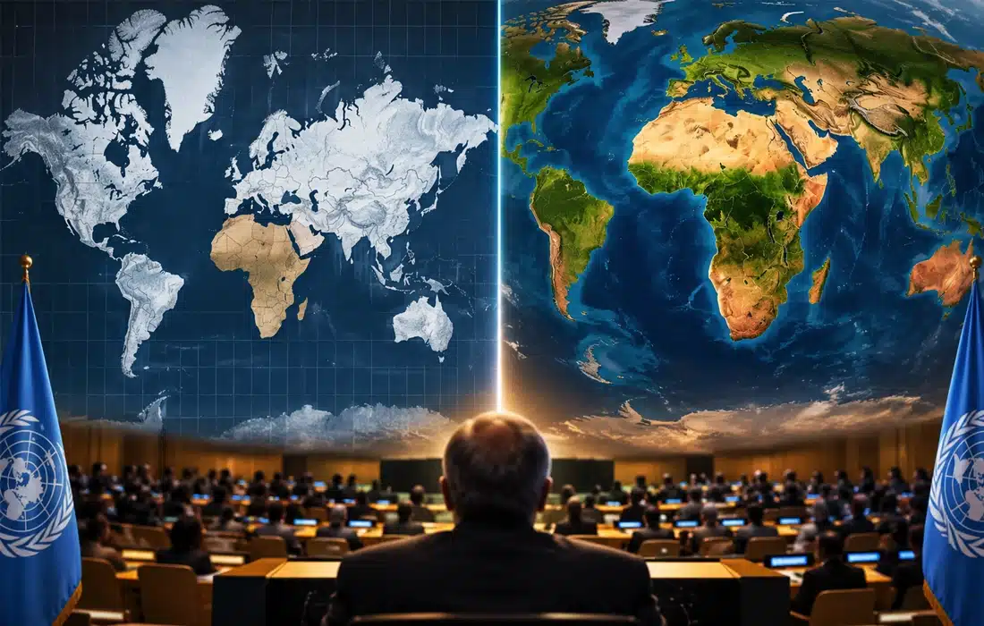 UN supports world map that shows Africa’s real size