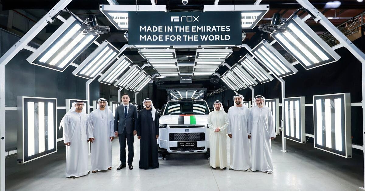 ROX UAE-made vehicles produced at the company's advanced manufacturing facility in KEZAD, Abu Dhabi