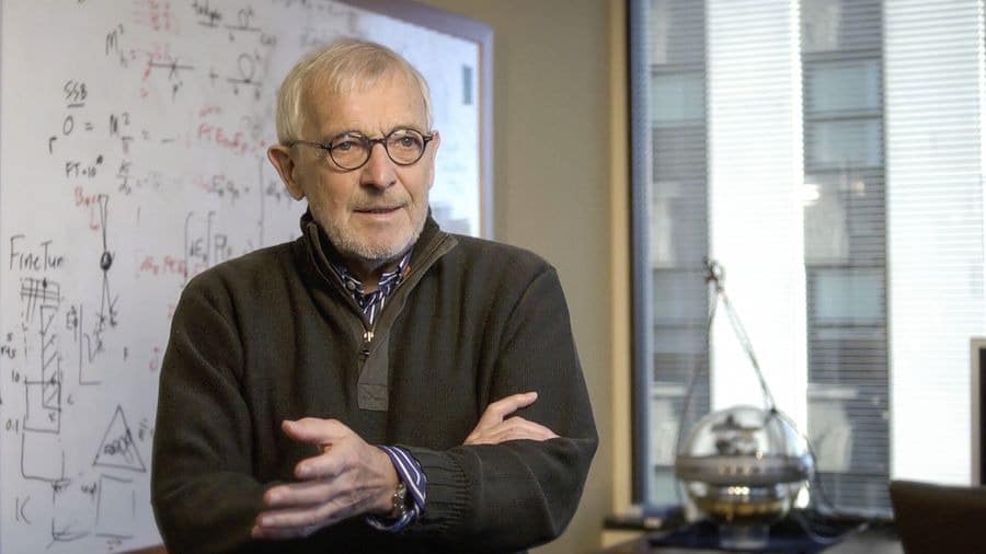 Francis Halzen, winner of the 2026 Nobel Prize in Physics for IceCube neutrino research.