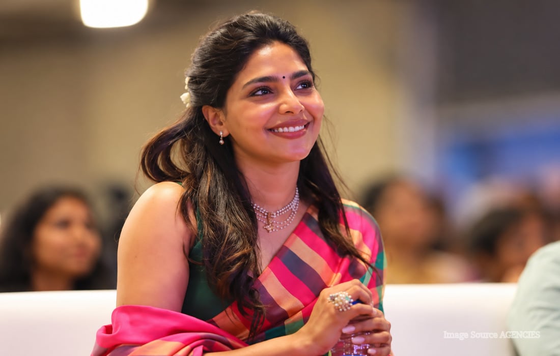Indian actor Aishwarya Lekshmi, who says quitting social media has made her feel calmer and happier.