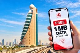 Etisalat UAE Offers 1MB Free Data for Every Second of Local Calls