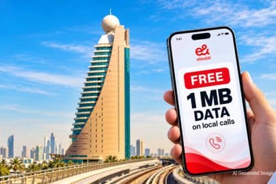Etisalat UAE Offers 1MB Free Data for Every Second of Local Calls