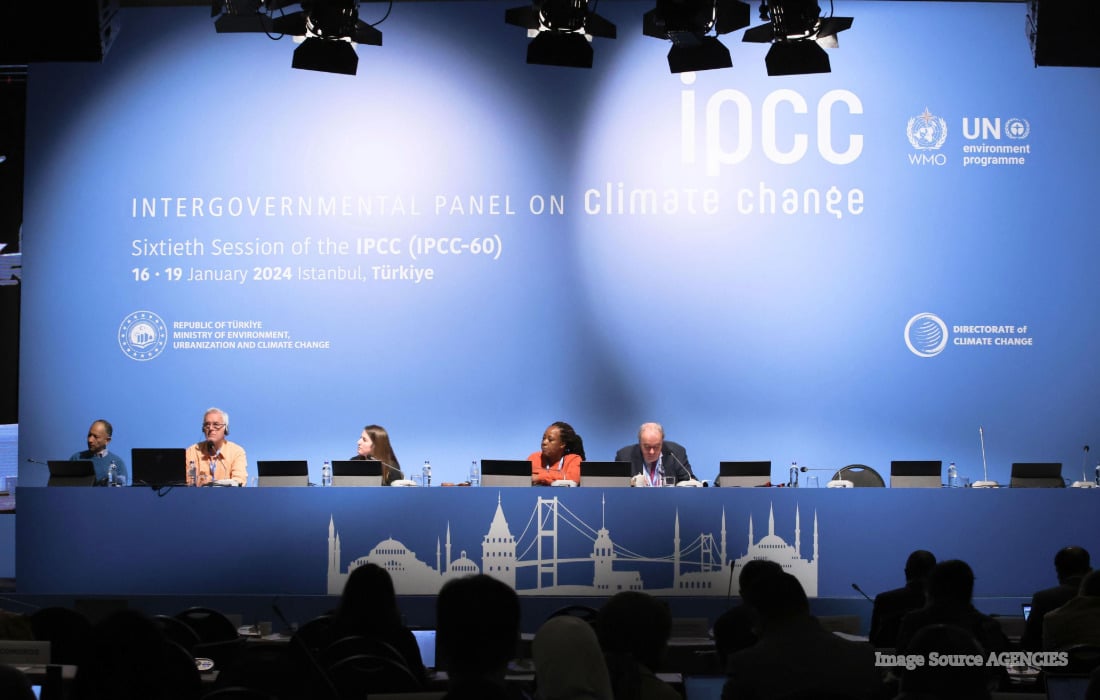 Delegates attending an international climate meeting as countries debate publication deadlines for the IPCC's Seventh Assessment Report.