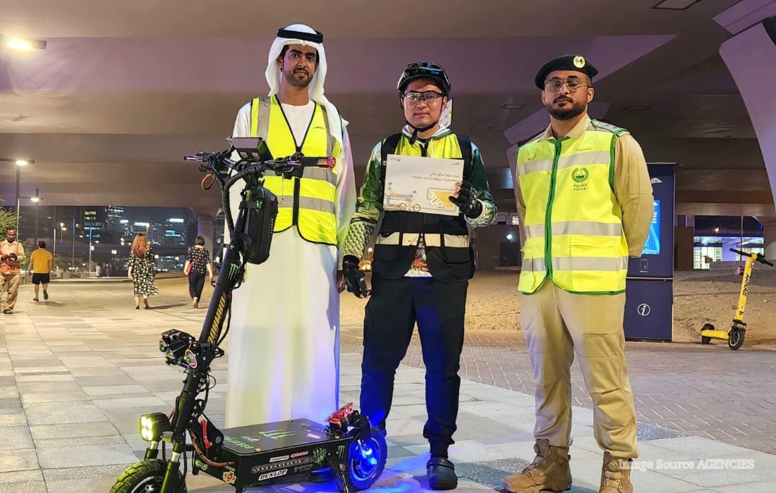 Abu Dhabi e-scooters targeted in police road safety enforcement after 9,237 confiscations
