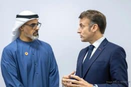Crown Prince of Abu Dhabi, French President attend UAE-France Business Dialogue