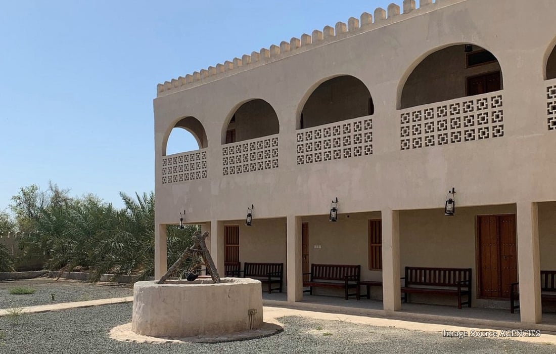 Al Manama Museum in Ajman showcasing traditional Emirati architecture and heritage exhibitions following its official inauguration