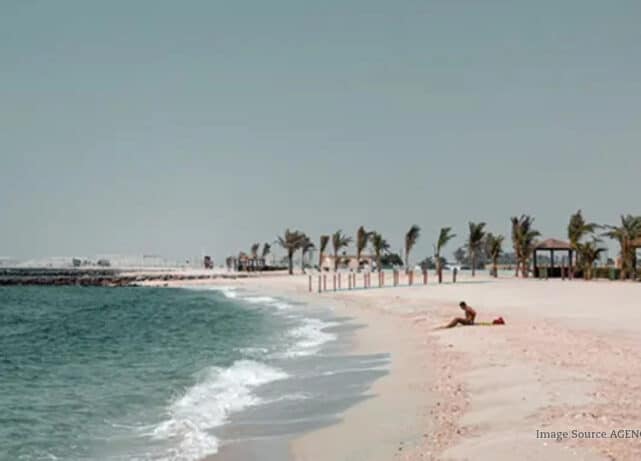 Al Hamriyah Beach in Sharjah temporarily closed following Umm Al Quwain oil spill
