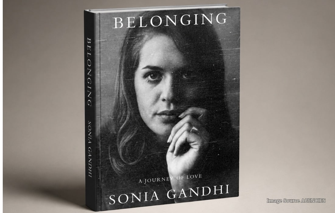 Sonia Gandhi unveils memoir Belonging: A Journey of Love ahead of November 10 release