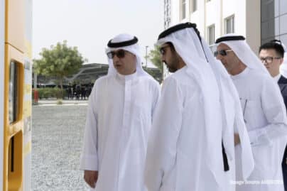 Sheikh Hamdan Honours Sheikh Ahmed bin Saeed with Dubai-it Award for Aviation Leadership