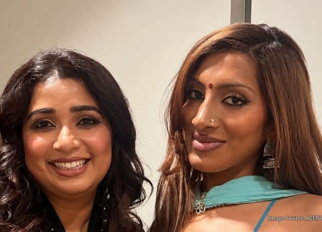 KATSEYE’s Lara Raj shares emotional moment with Shreya Ghoshal at Recording Academy event