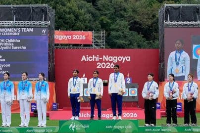 India win Asian Games compound archery gold and match world record