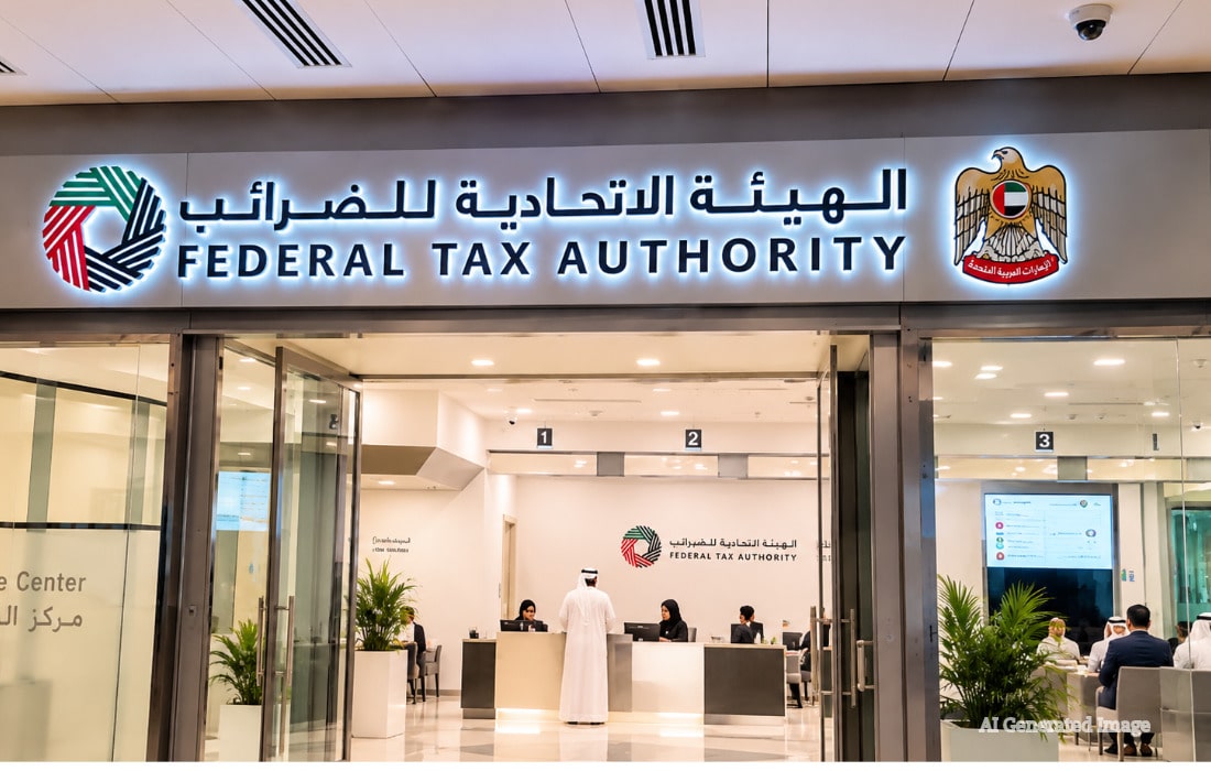 Federal Tax Authority building in the UAE representing new VAT supplier verification and input tax compliance requirements.