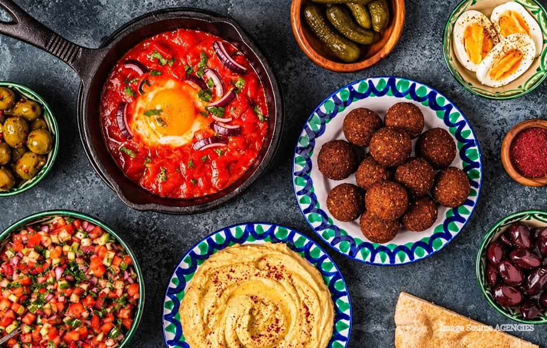 Machboos arancini served at Murmur restaurant in Sharjah as a modern take on Emirati cuisine.